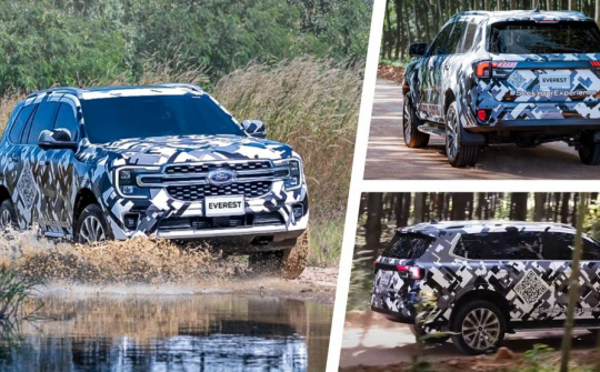 HOT: Ford Everest 2022 đã lộ diện - Về Việt Nam cuối năm sau?