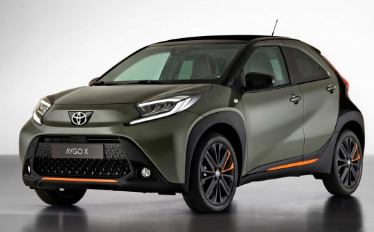Toyota Aygo X 2022: Mẫu crossover hạng A dành cho châu Âu