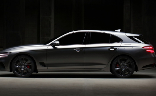 Genesis G70 Shooting Brake 2022: "Quân bài chiến lược đánh chiếm trời Âu"