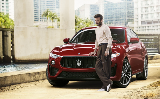David Beckham “bỏ” VinFast nhảy sang drift xe SUV mạnh nhất của Maserati
