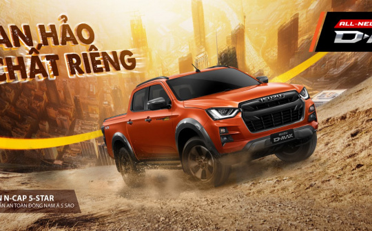 Isuzu D-Max all new có gì để đấu với các đối thủ trong phân khúc bán tải?