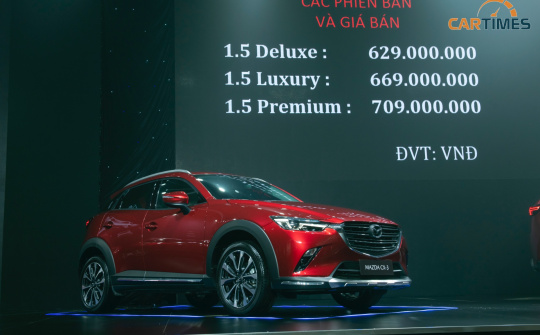 Giá lăn bánh Mazda CX-3 2021: Có đấu được Kia Seltos, Hyundai Kona?