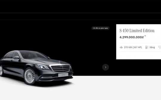 Mercedes-Benz Việt Nam bán xe qua mạng có hiệu quả?