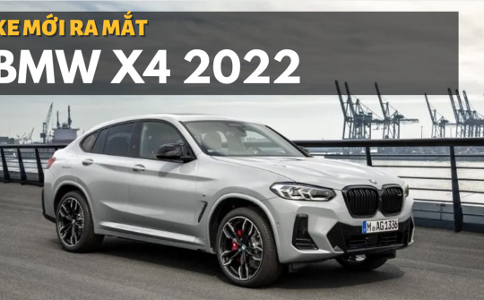 BMW X4 2022 ra mắt: Ngoại thất khác biệt