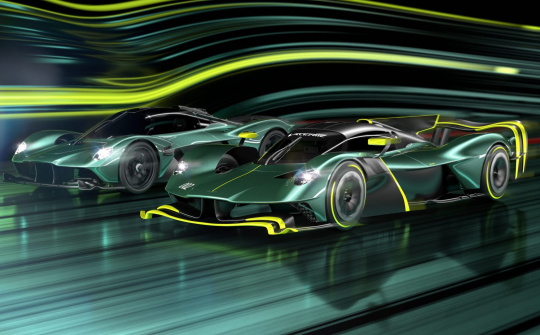 Aston Martin trình làng siêu phẩm Valkyrie AMR Pro: thiết kế như phi thuyền, động cơ V12
