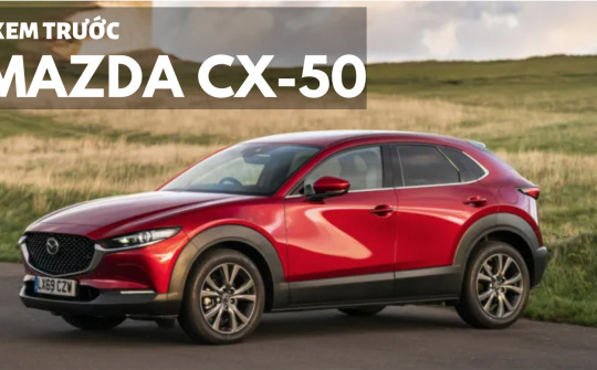 Xem trước xe hạng sang nhà Mazda: CX-50