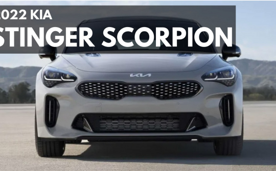 Kia Stinger 2022: Đậm chất thể thao với phiên bản "Bọ cạp"
