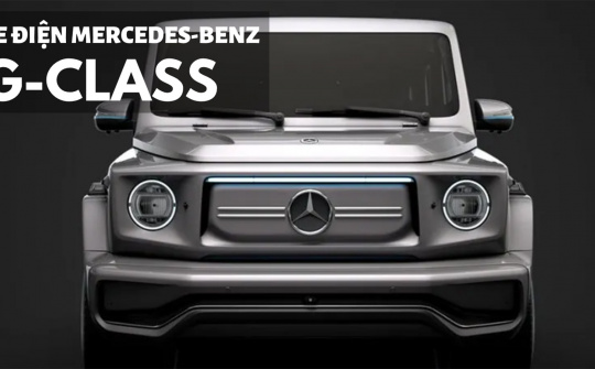 Mercedes-Benz G-Class: "Vua địa hình" có bản chạy điện