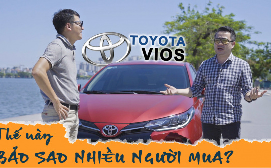 Cùng MC Mạnh Thắng VOV Giao thông bình phẩm Toyota Vios 2021 – Đừng cưỡi ngựa xem hoa