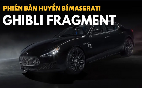 Xem nhanh Maserati Ghibli Fragment phiên bản huyền bí