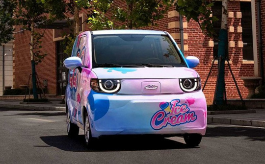 Chery muốn đánh bại mẫu EV rẻ nhất Trung Quốc với QQ Ice Cream