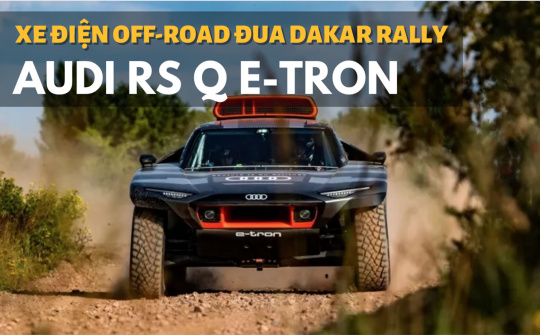 Khó tin: Audi ra mắt xe điện đua off-road