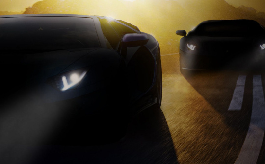 Lamborghini nhá hàng Aventador mới trước khi ra mắt vào ngày 7/7