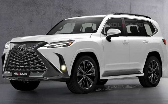 Xem trước thiết kế Lexus LX sẽ ra mắt vào năm sau: Lưới tản nhiệt khác lạ và mang nét của Toyota Land Cruiser