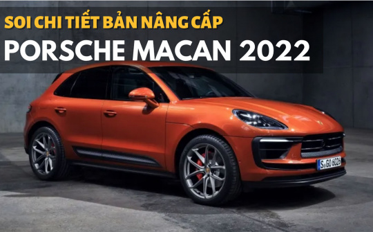 Soi chi tiết Porsche Macan 2022 facelift