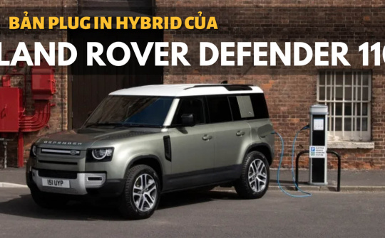 Land Rover Defender 110 có thêm bản Hybrid