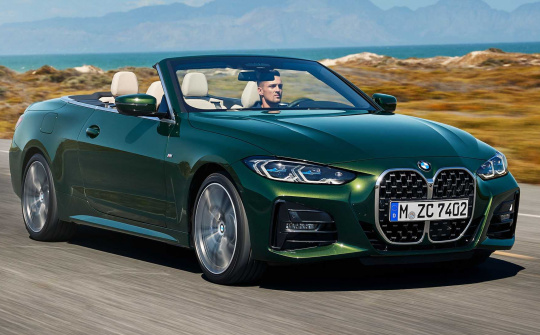BMW 4-Series Convertible: Nâng cấp sức mạnh khủng