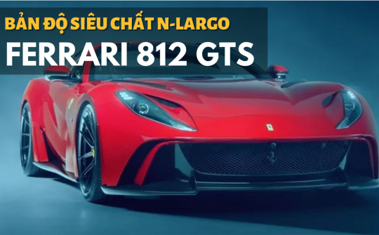 Ferrari 812 GTS độ siêu chất, đẹp không tì vết