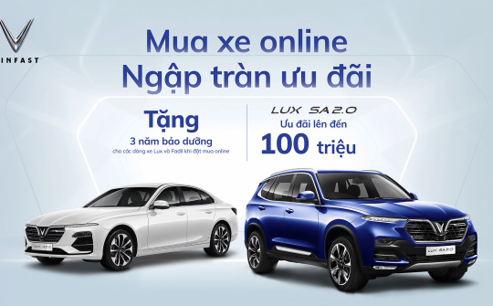VinFast triển khai kinh doanh ô tô trực tuyến toàn diện đầu tiên tại Việt Nam