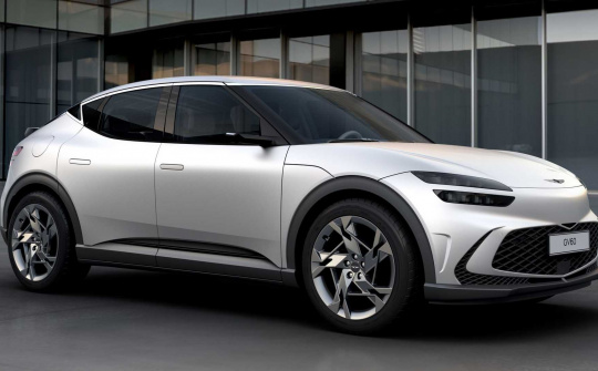 Genesis GV60 2022 chạy điện "nhá hàng" thêm phiên bản màu trắng cực đẹp