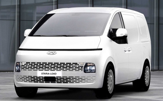 Hyundai Staria-Load 2022: Chiếc xe tải thương mại có vẻ ngoài thú vị