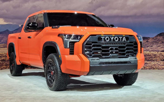 Chi tiết bán tải Full-Size Toyota Tundra 2022 vừa ra mắt