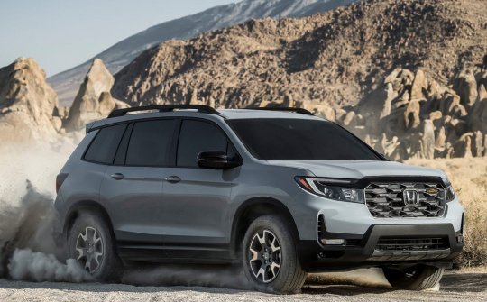 Honda Passport 2022 ra mắt: Nâng cấp ngoại thất, bổ sung phiên bản TrailSport