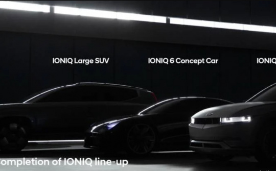 Mảnh ghép cuối trong bộ 3 - SUV Hyundai Ioniq 7 EV sẽ ra mắt vào năm 2024