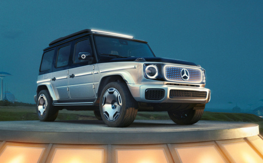 Mercedes-Benz trình làng mẫu concept G-Class điện khí hoá