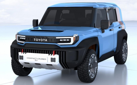 Toyota Compact Cruiser EV: Phiên bản xe điện của Toyota FJ Cruiser