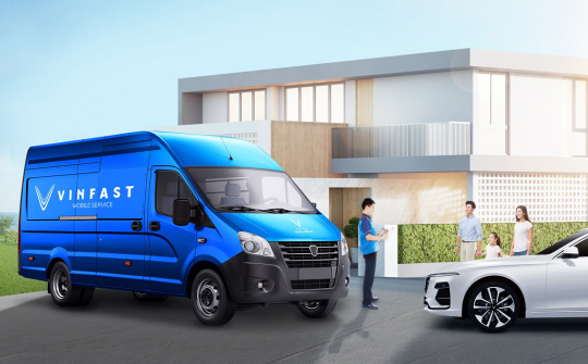 VinFast ra mắt Mobile Service, dịch vụ sửa chữa lưu động chính hãng