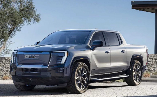 Chi tiết bán tải chạy điện GMC Sierra Denali Edition 1 2024 vừa ra mắt