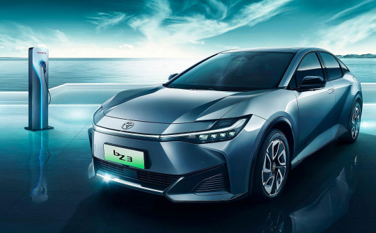 Toyota bZ3 2023 ra mắt với phạm vi hoạt động lên tới 600 km