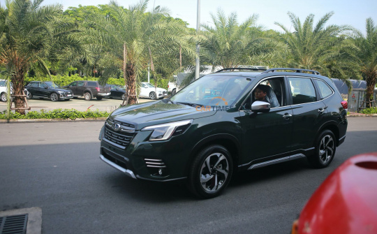 Subaru Forester 2023 phiên bản nâng cấp sẽ trình làng tại Triển lãm ô tô Việt Nam 2022