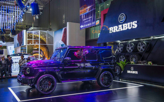 Diện kiến “bộ 3 hàng khủng” của BRABUS tại VMS 2022