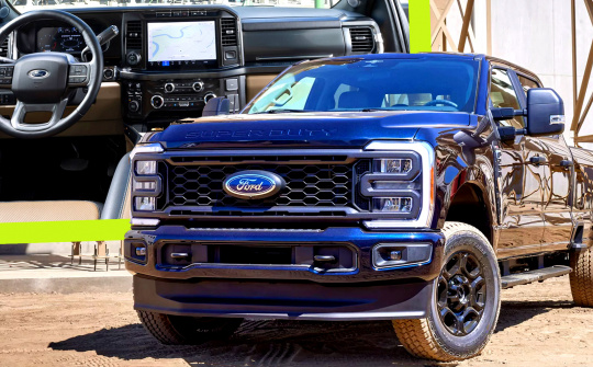 Ford Super Duty 2023 ra mắt: Siêu bán tải vừa "to" vừa "khủng"