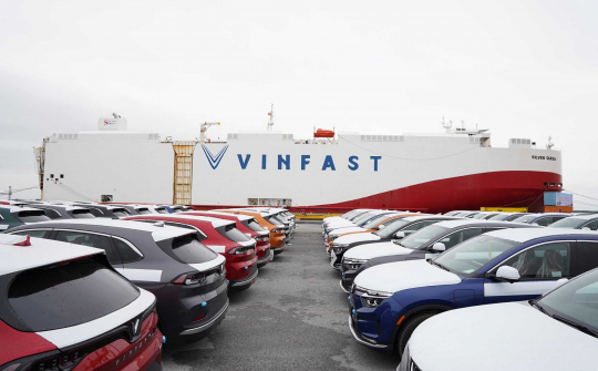 Lô hàng VinFast Cwin Đăng Ký + 1888k đầu tiên đi Mỹ: chỉ là một phần nhỏ so với lượng đơn đặt hàng