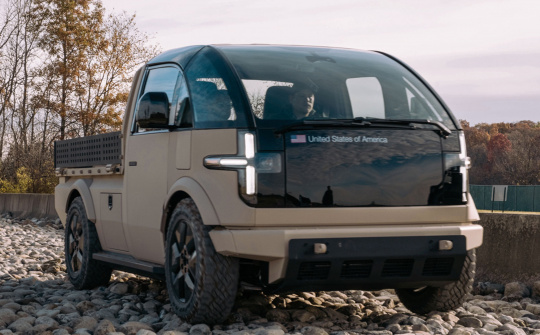 Quân đội Mỹ tiếp tục triển khai mẫu xe điện tiếp theo sau GMC Hummer EV