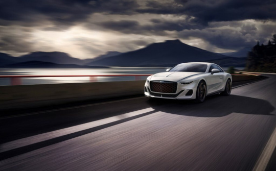 Bentley in 3D một chi tiết bằng vàng trên mẫu xe Batur Mulliner