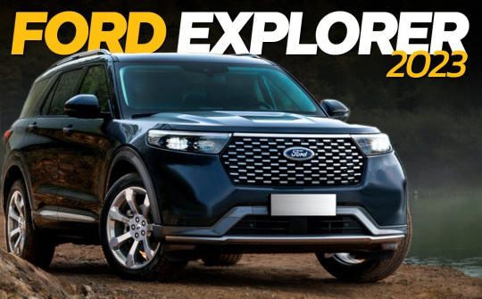 Chi tiết Ford Explorer 2023 facelift: Ấn tượng với màn hình “khủng” 27 inch