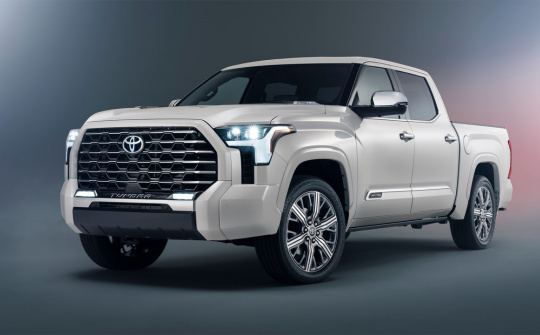 Tundra Capstone 2022: Bán tải hạng sang nhà Toyota