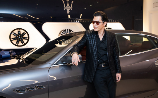 Diễn viên Trần Bảo Sơn gia nhập CLB những người nổi tiếng sử dụng Maserati tại Việt Nam