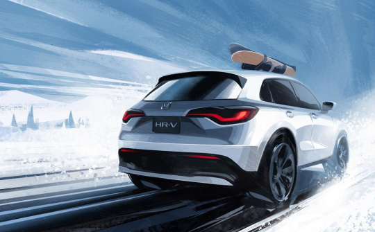 Honda HR-V 2023: Chiếc xe với "vẻ đẹp hút hồn"