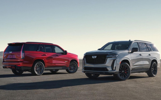 Cadillac Escalade V-Series 2023 sắp ra mắt sẽ có thiết kế mới