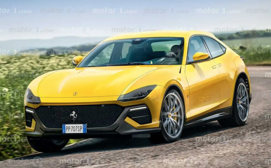 Ferrari Purosangue lộ diện phiên bản chạy thử: dáng dấp hatchback, có động cơ hybrid