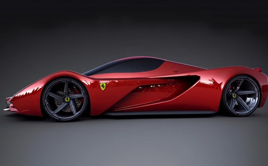Đây là siêu xe Ferrari V12 Hybrid thế hệ tiếp theo