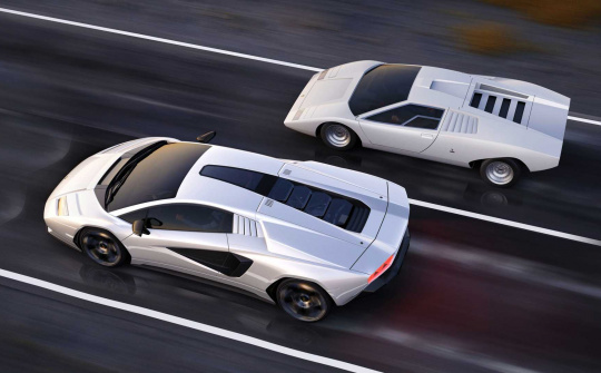 Siêu phẩm Lamborghini Countach LPI 800-4 hồi sinh