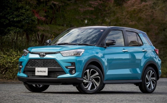 Hình ảnh mới nhất Toyota Raize 2022