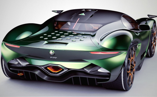 Alfa Romeo Furia Concept 2023: Thiết kế đẹp "siêu tưởng"