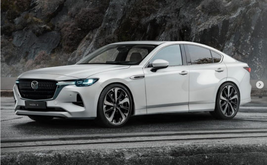 Xem trước Mazda6 thế hệ mới: thiết kế coupe, cơ bắp hơn phiên bản hiện tại